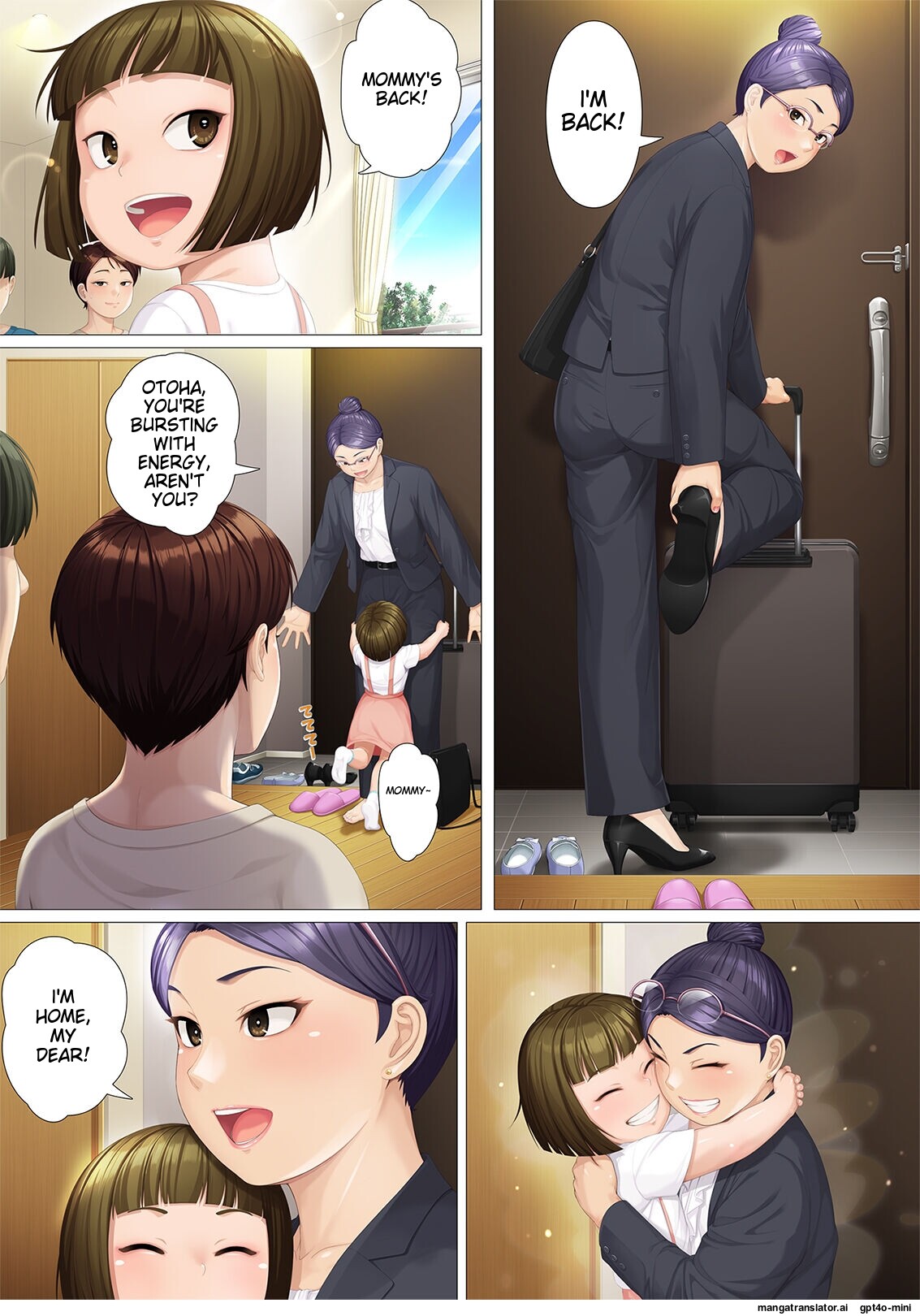 Hentai Manga Comic-Eight Days With My Wife's Mother-Read-32